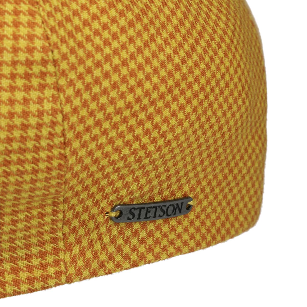 Kent Houndstooth Golf Flat Cap by Stetson - JJ Hat Center ®