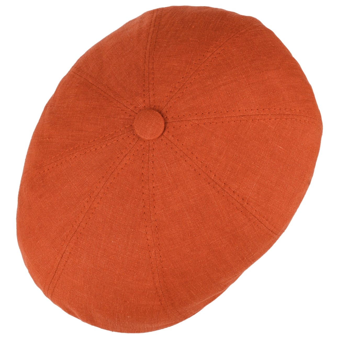 Bricksford 8 Panel Linen Flat Cap by Stetson - JJ Hat Center ®