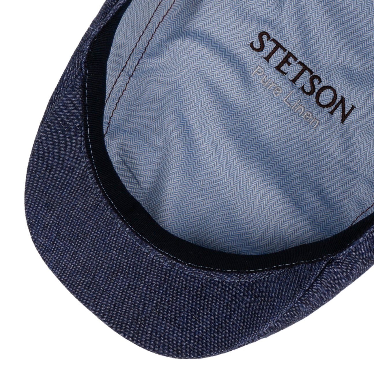Bricksford 8 Panel Linen Flat Cap - JJ Hat Center ®