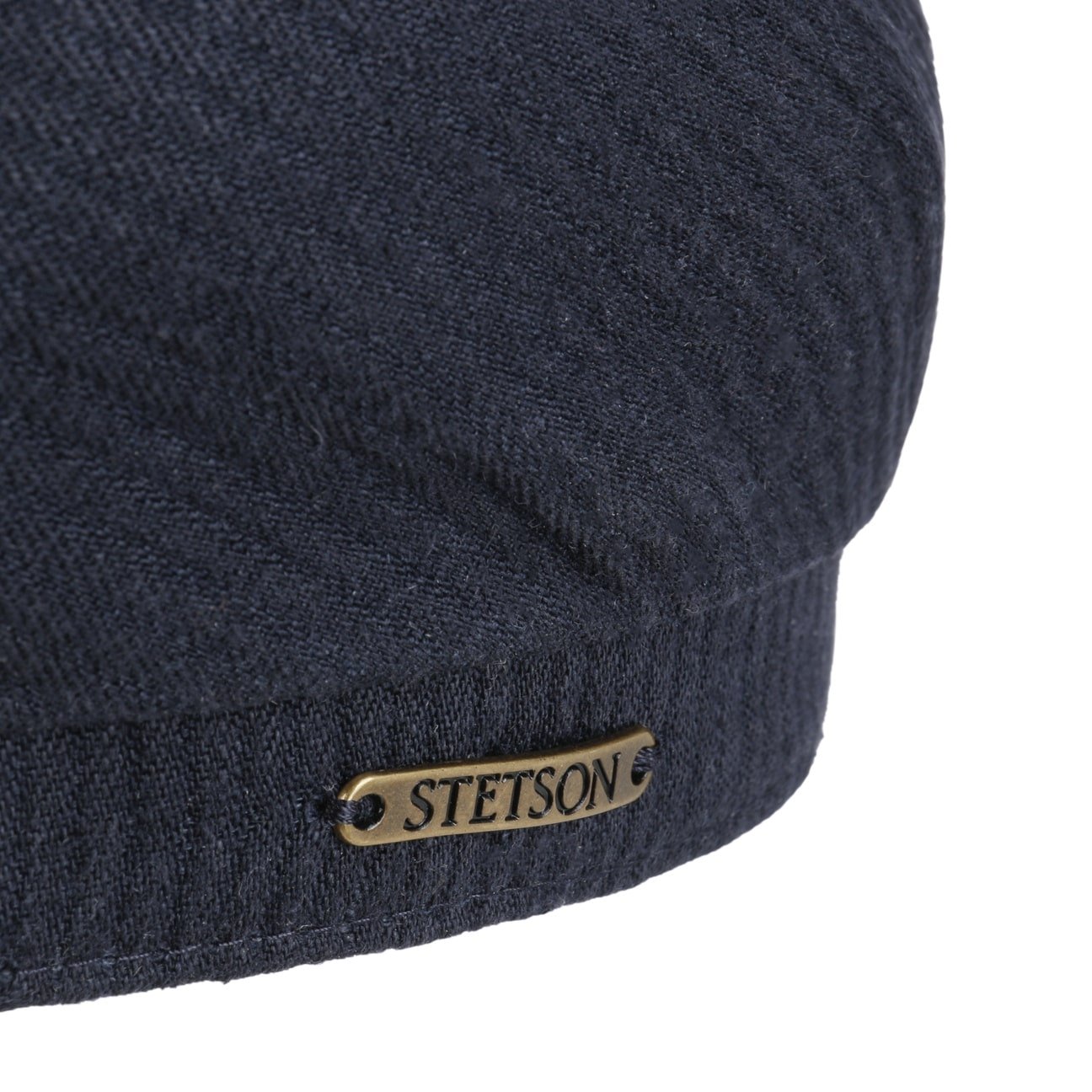 6 Panel Structure Linen Flat Cap by Stetson - JJ Hat Center ®