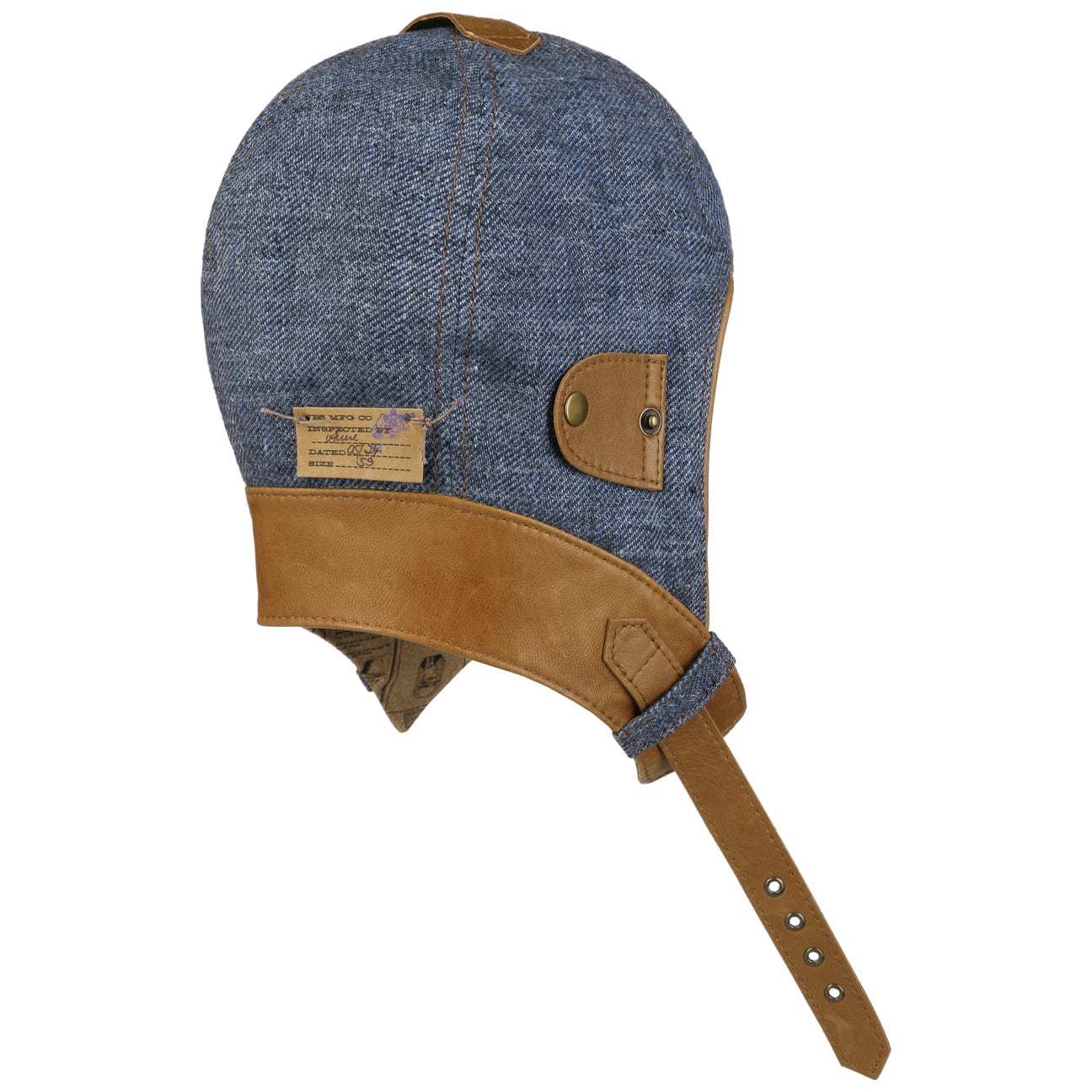 Linen Aviator Helmet with Leather by Stetson - JJ Hat Center ®