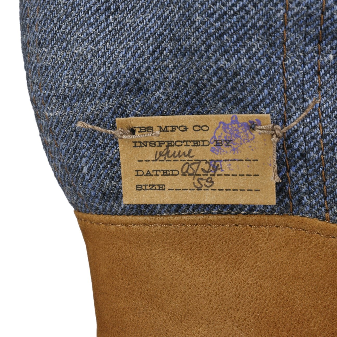 Linen Aviator Helmet with Leather by Stetson - JJ Hat Center ®