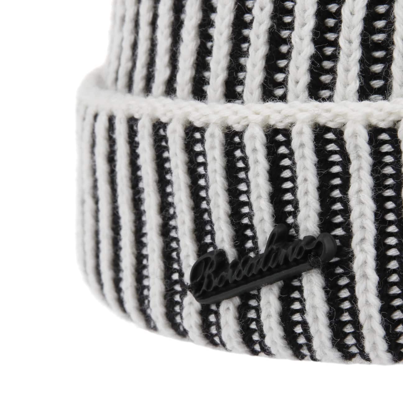 Twotone Cotton Beanie with Cashmere by Borsalino - JJ Hat Center ®
