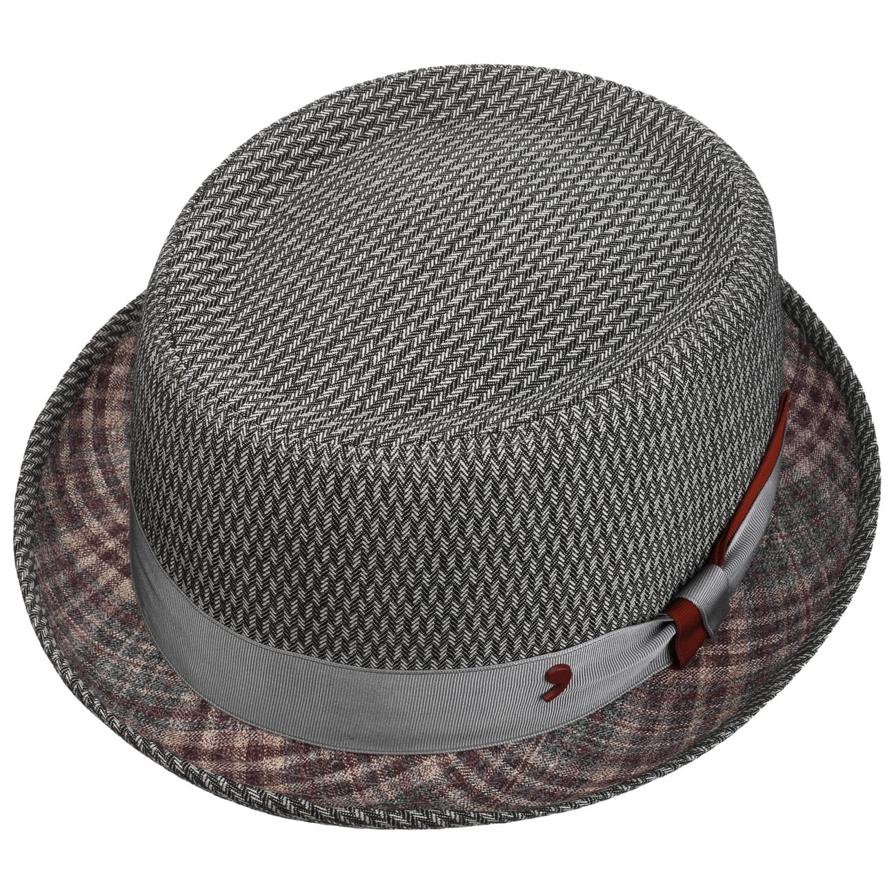 Virgin Wool Pork Pie Hat by Alfonso D'Este - JJ Hat Center ®