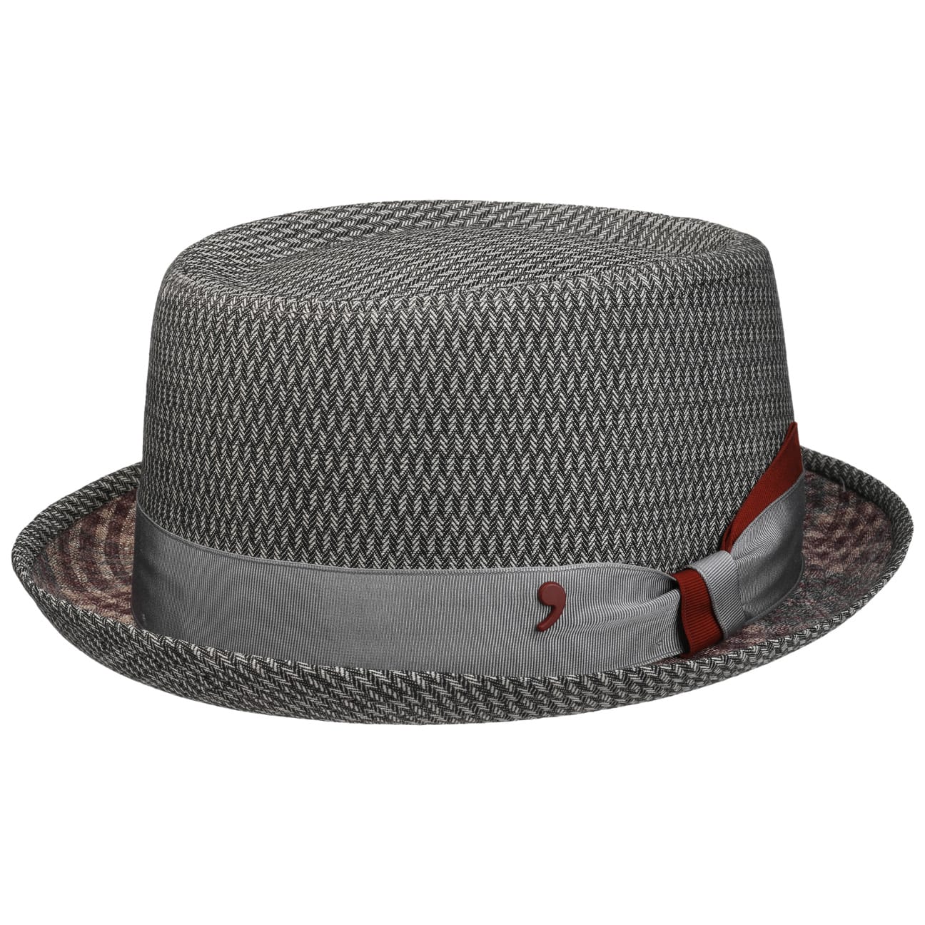 Virgin Wool Pork Pie Hat by Alfonso D'Este - JJ Hat Center ®
