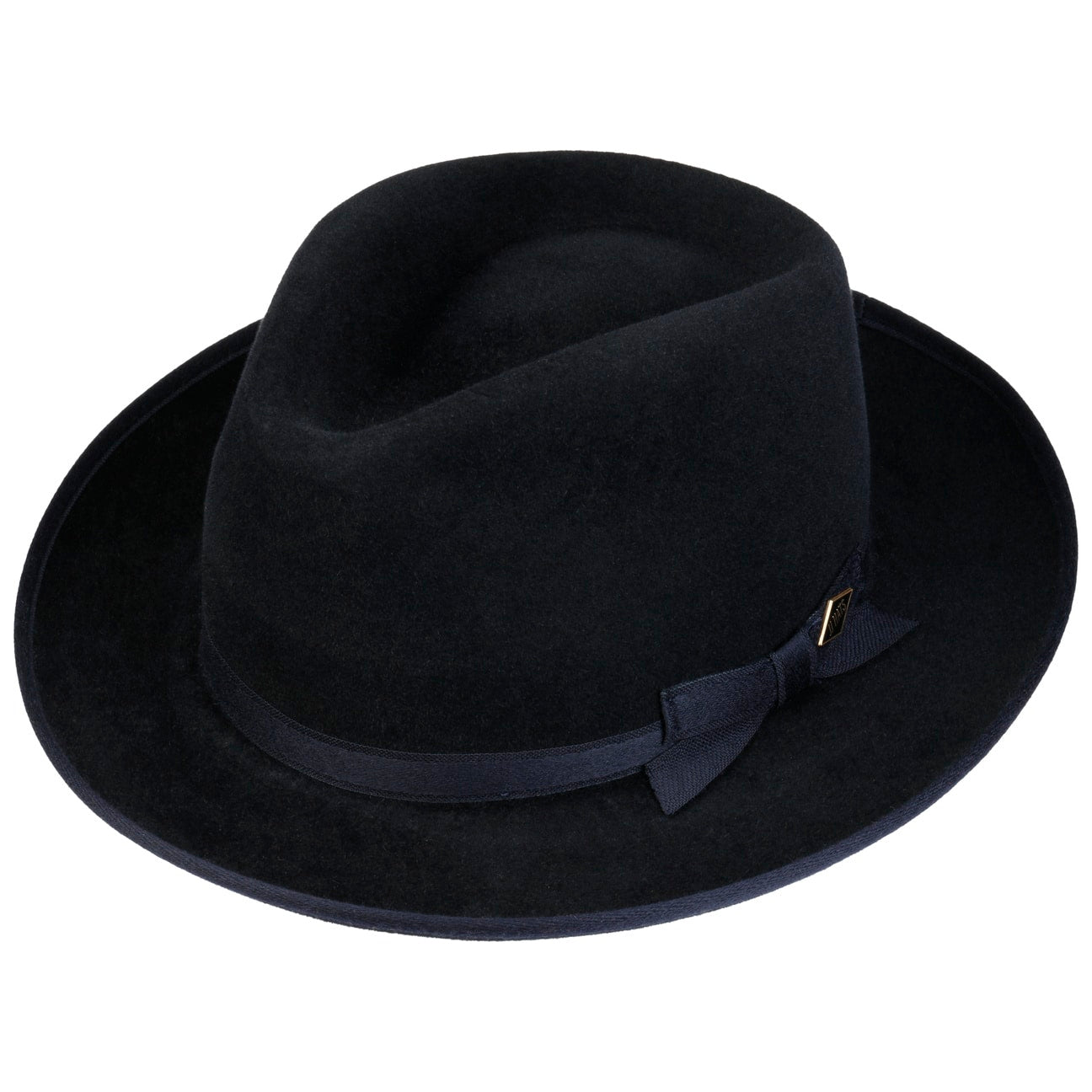 Banded edge Fedora Furfelt - JJ Hat Center ®