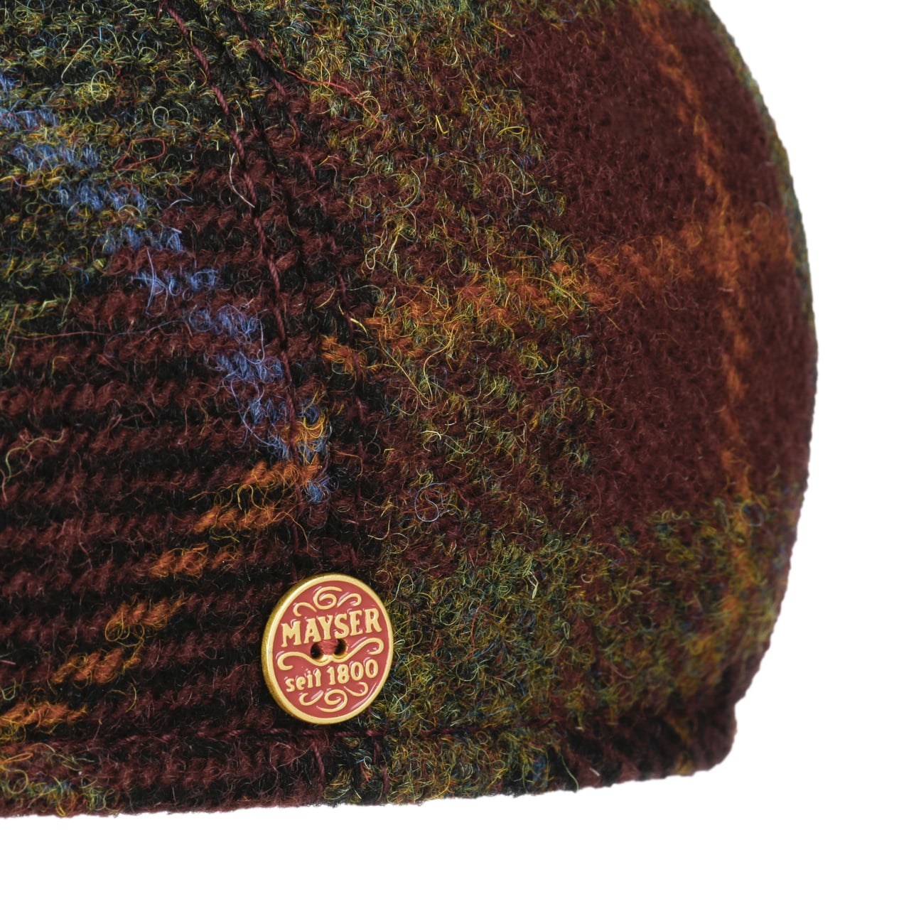 Sidney Classic Harris Tweed Flat Cap by Mayser - JJ Hat Center ®