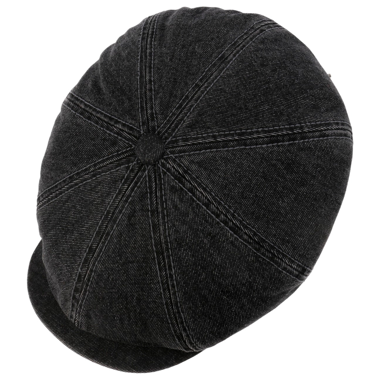 Hatteras Denim Garage Flat Cap - JJ Hat Center ®