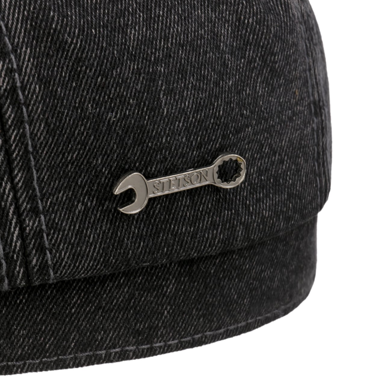 Hatteras Denim Garage Flat Cap - JJ Hat Center ®