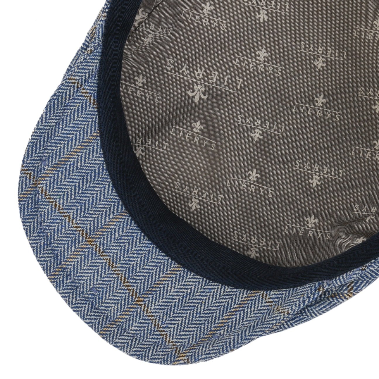 Capri Fishbone Silk Flat Cap by Lierys - JJ Hat Center ®