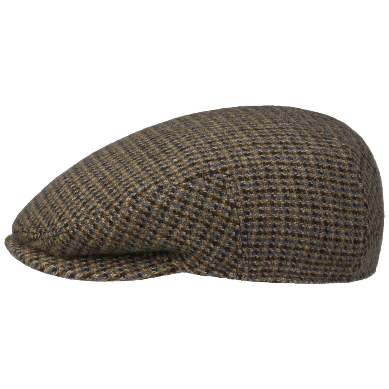 Hepscott Cashmere Driver Flat Cap - JJ Hat Center ®