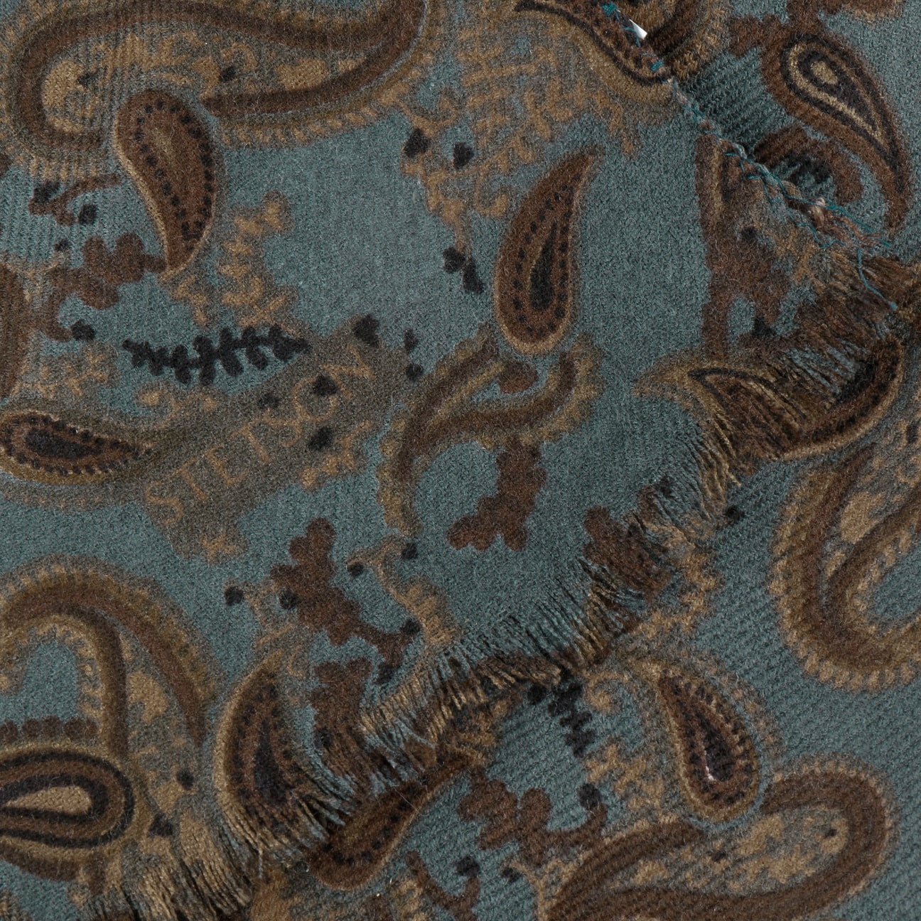 Belsay Paisley Wool Scarf - JJ Hat Center ®