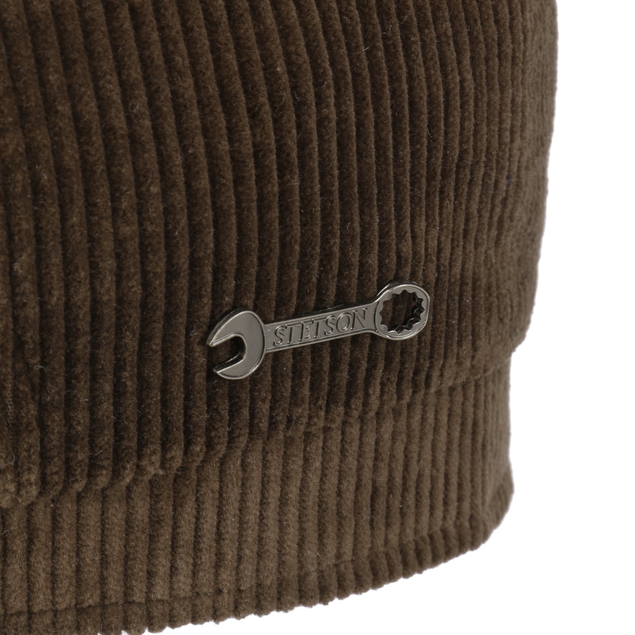 8 Panel Carson Cord Flat Cap - JJ Hat Center ®