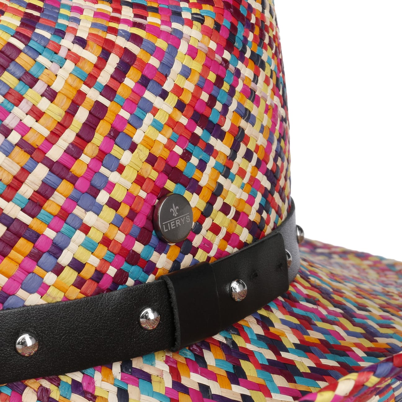 Multicolour Cattleman Panama Hat - JJ Hat Center ®
