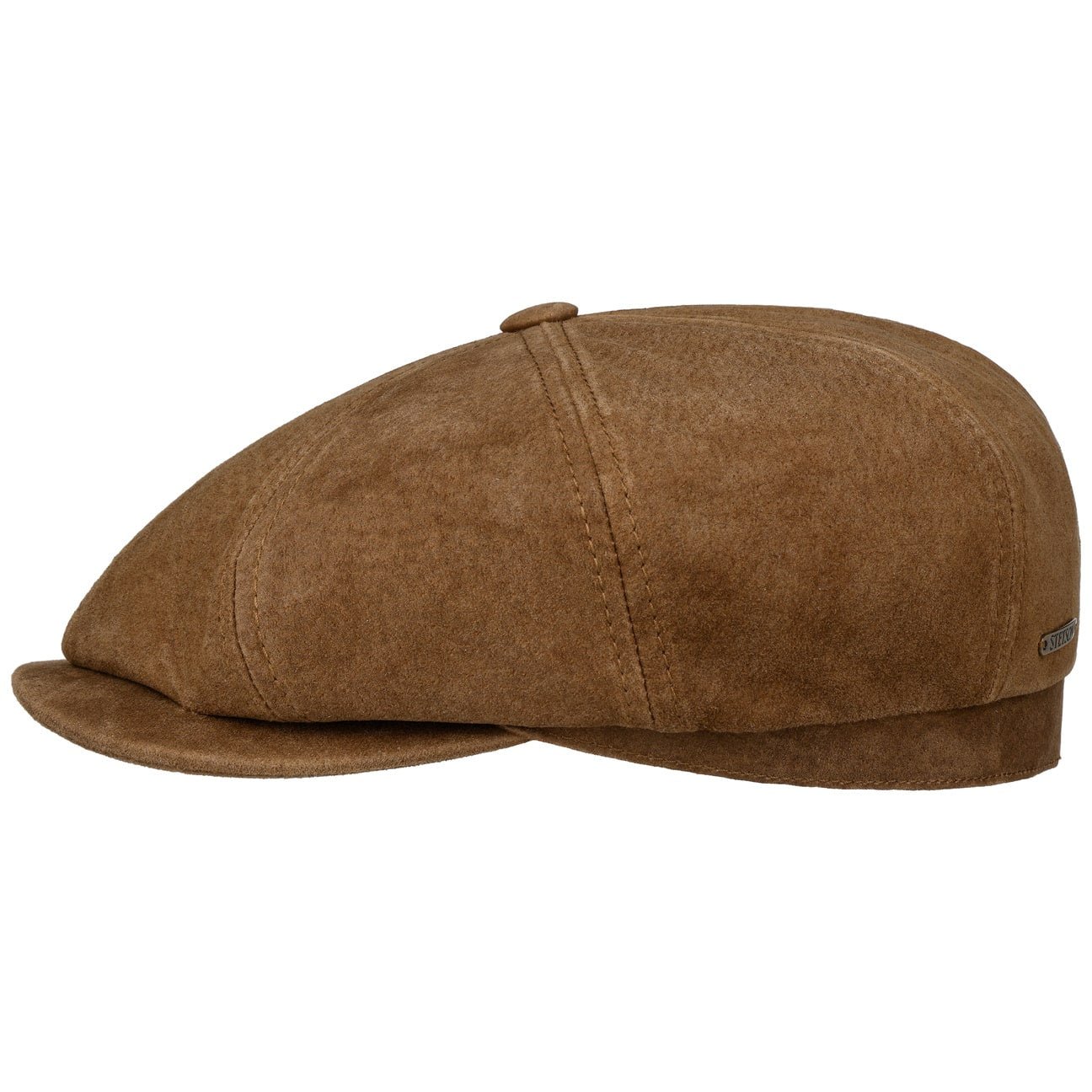 Hatteras Waxed Pigskin Flat Cap - JJ Hat Center ®