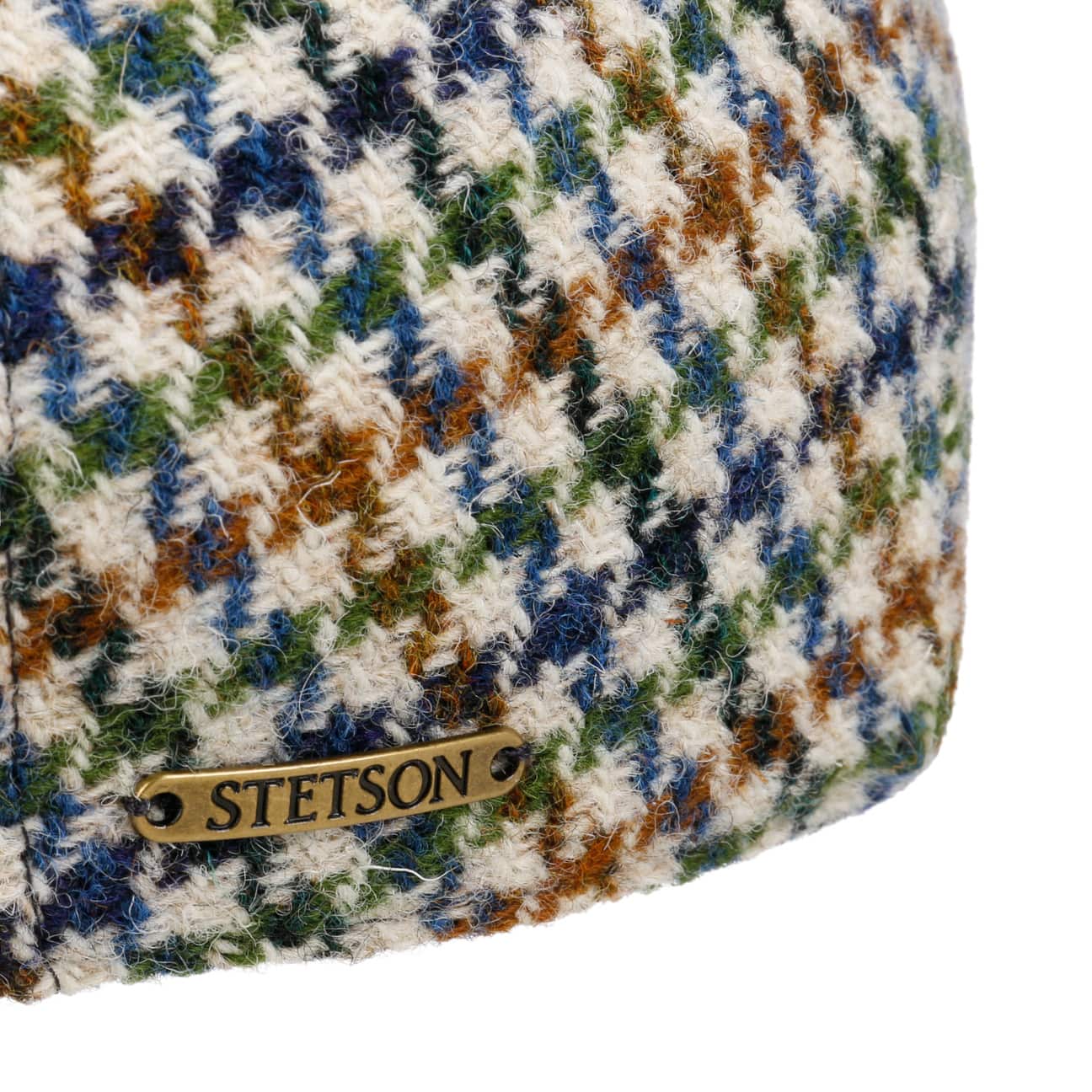 Denaby Harris Tweed Flat Cap - JJ Hat Center ®