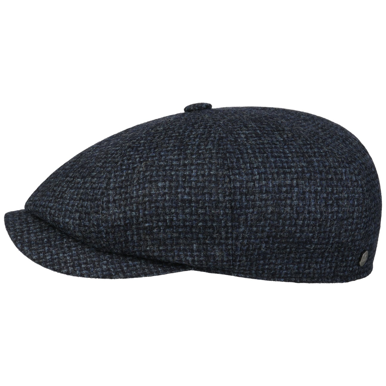帽子 SD Twill News Boy Cap Black L Men's Soft Brim Newsboy Cap with an Adjustable Size Buckle