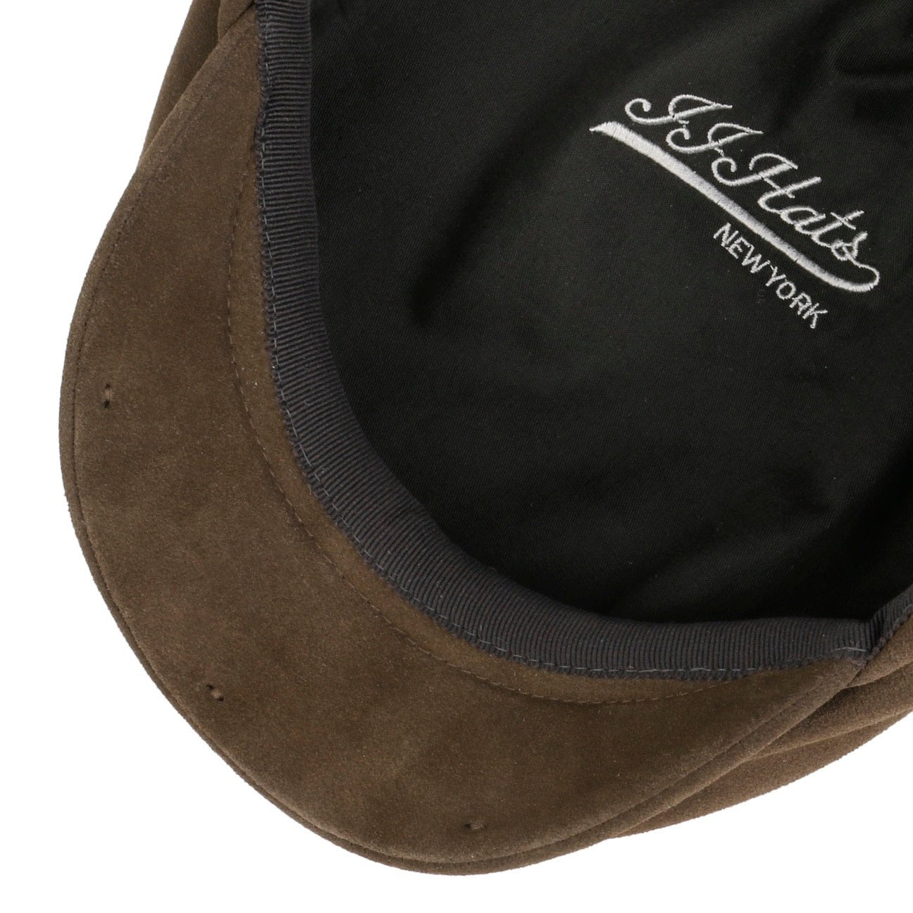 Driver Flat Cap Suede