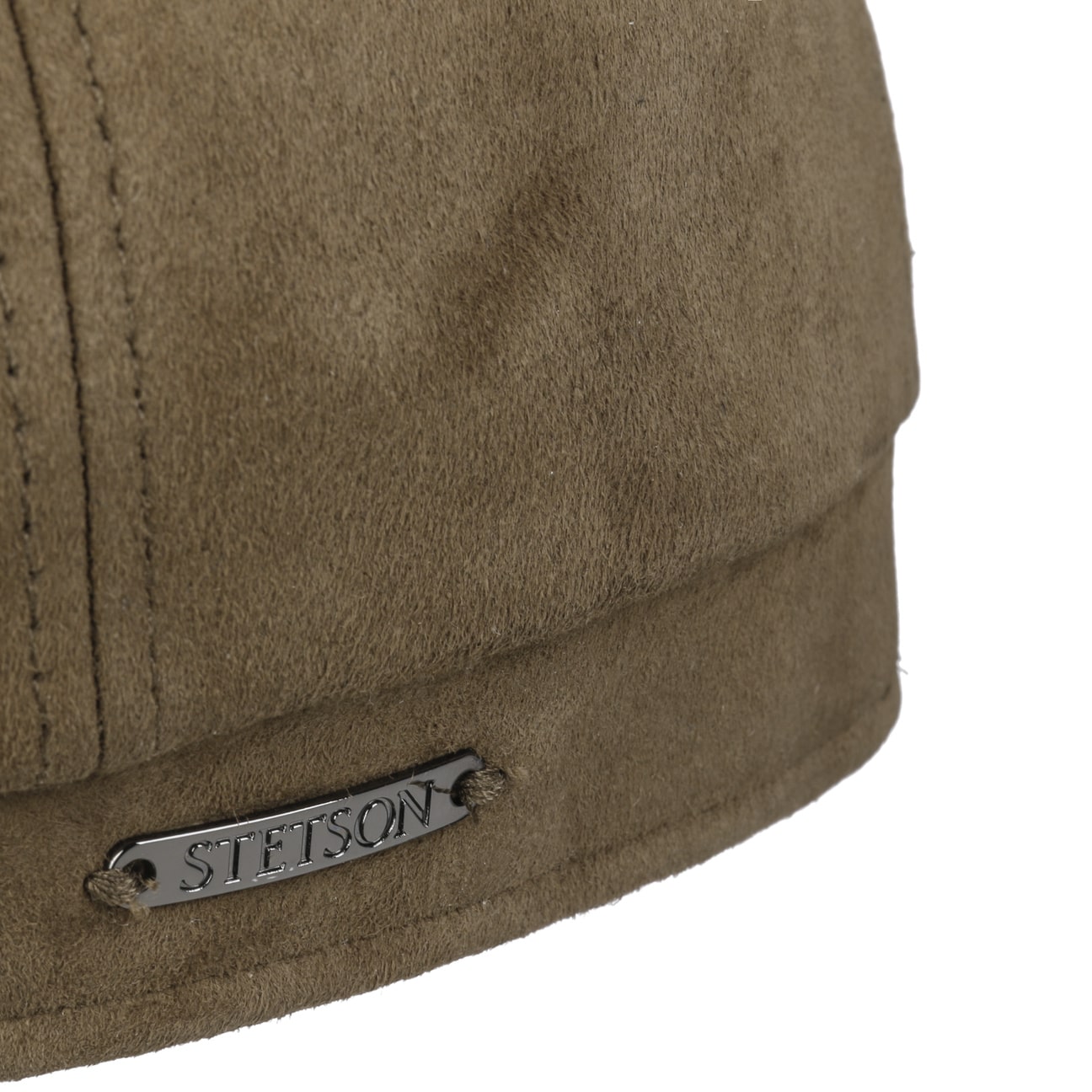 Hatteras Goat Leather Flat Cap - JJ Hat Center ®