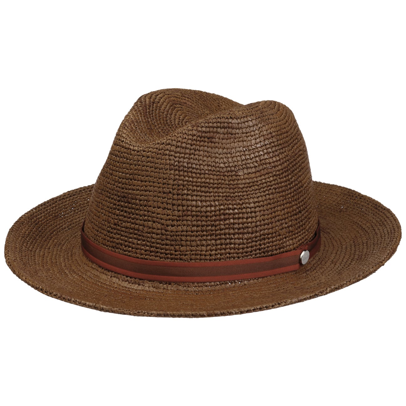 Packable Raffia Crochet Straw Hat