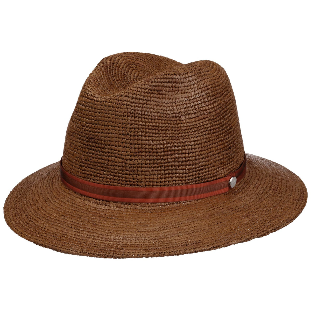 5779 Crochet Rollable Traveller Straw Hat Women/men Nature-brown 7-7 1/8 Crochet-Traveller-Panama-Hat-  main image 4