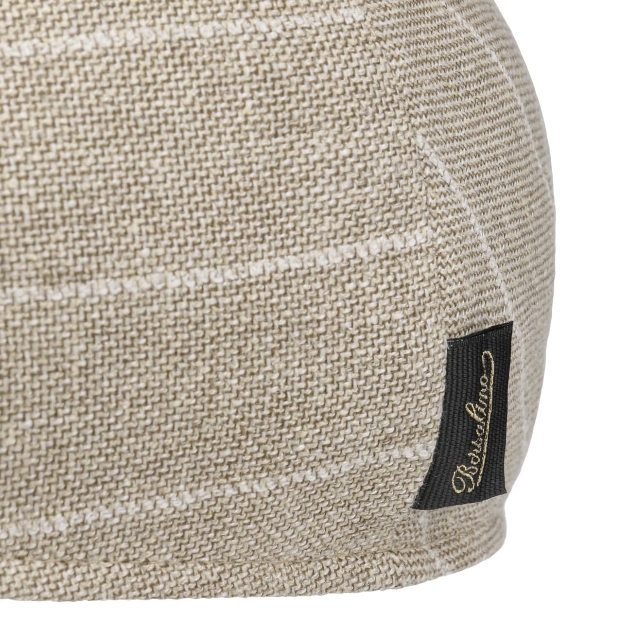 Twotone Pinstripe Flat Cap by Borsalino - JJ Hat Center ®