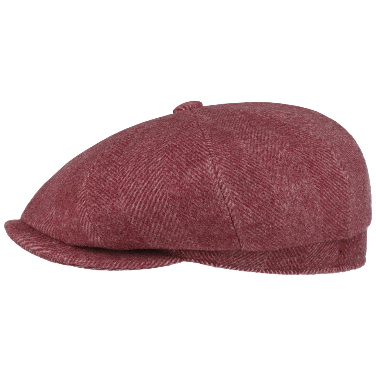 Cashmere Herringbone Flat Cap - JJ Hat Center ®