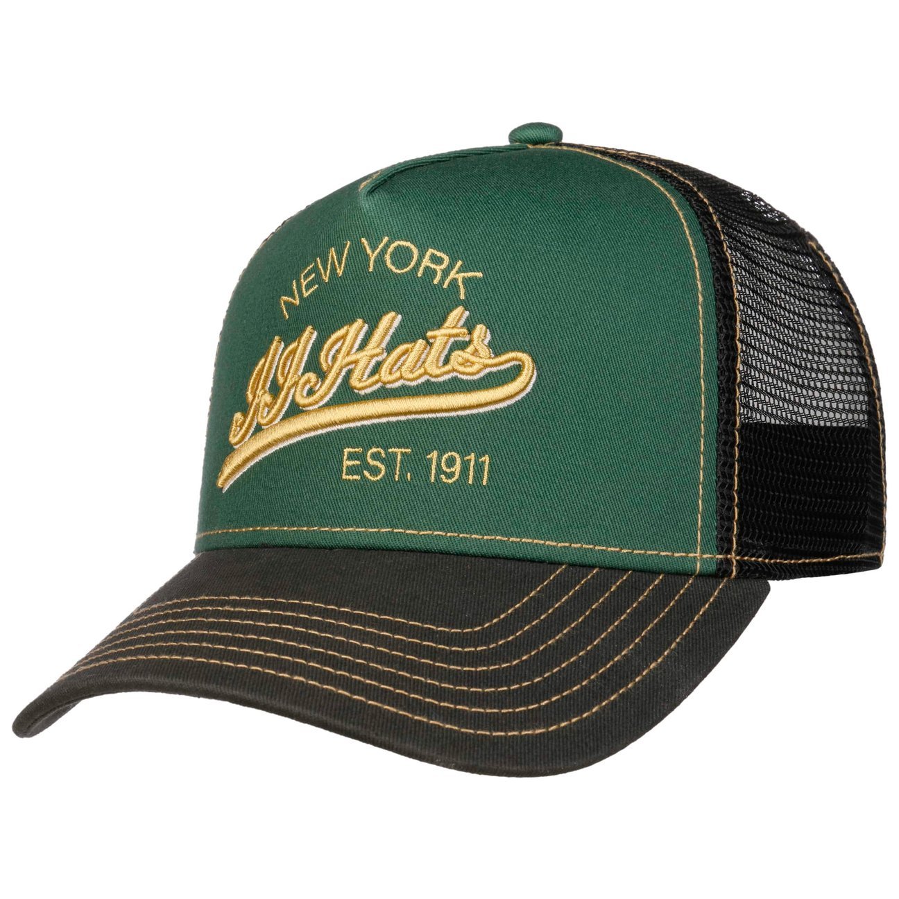 帽子 Time Inc Trucker Cap JJ Hats Est. 1911 New York Trucker Cap | JJ Hat Center