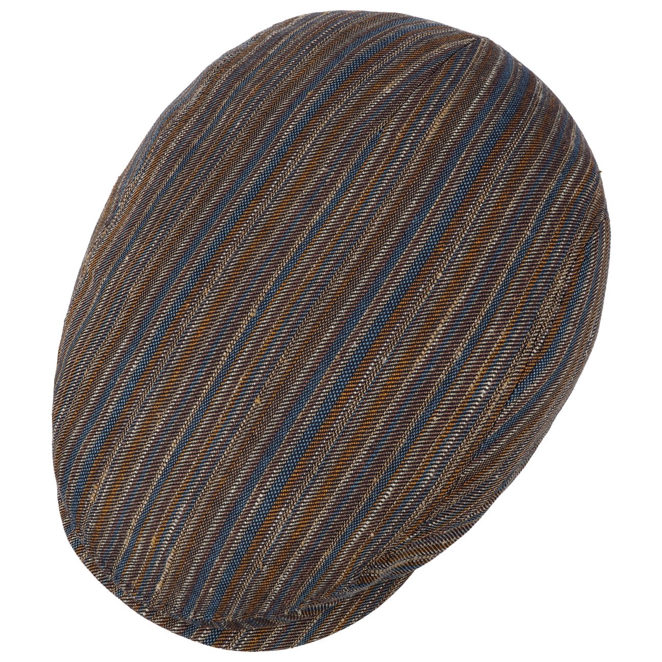 Stripe Barista Driver Flat Cap
