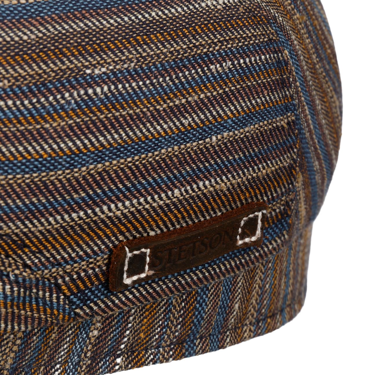 Stripe Barista Driver Flat Cap