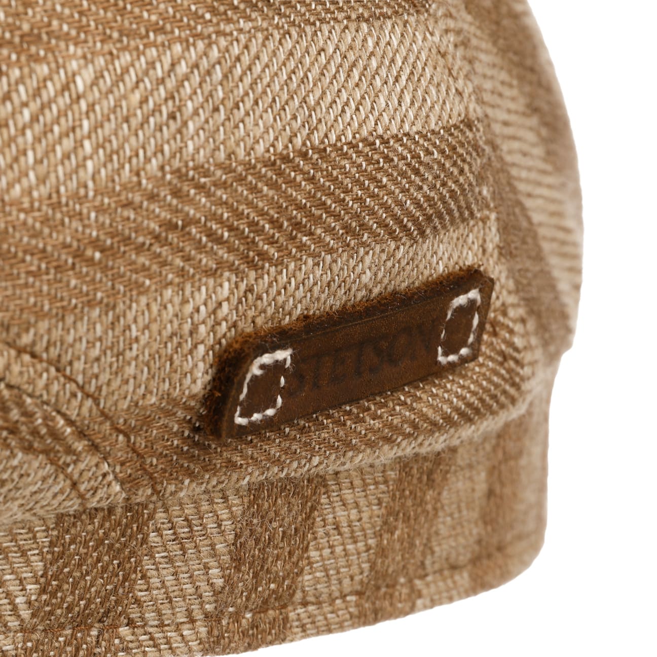 Coffee Dyed Barista Driver Flat Cap - JJ Hat Center ®