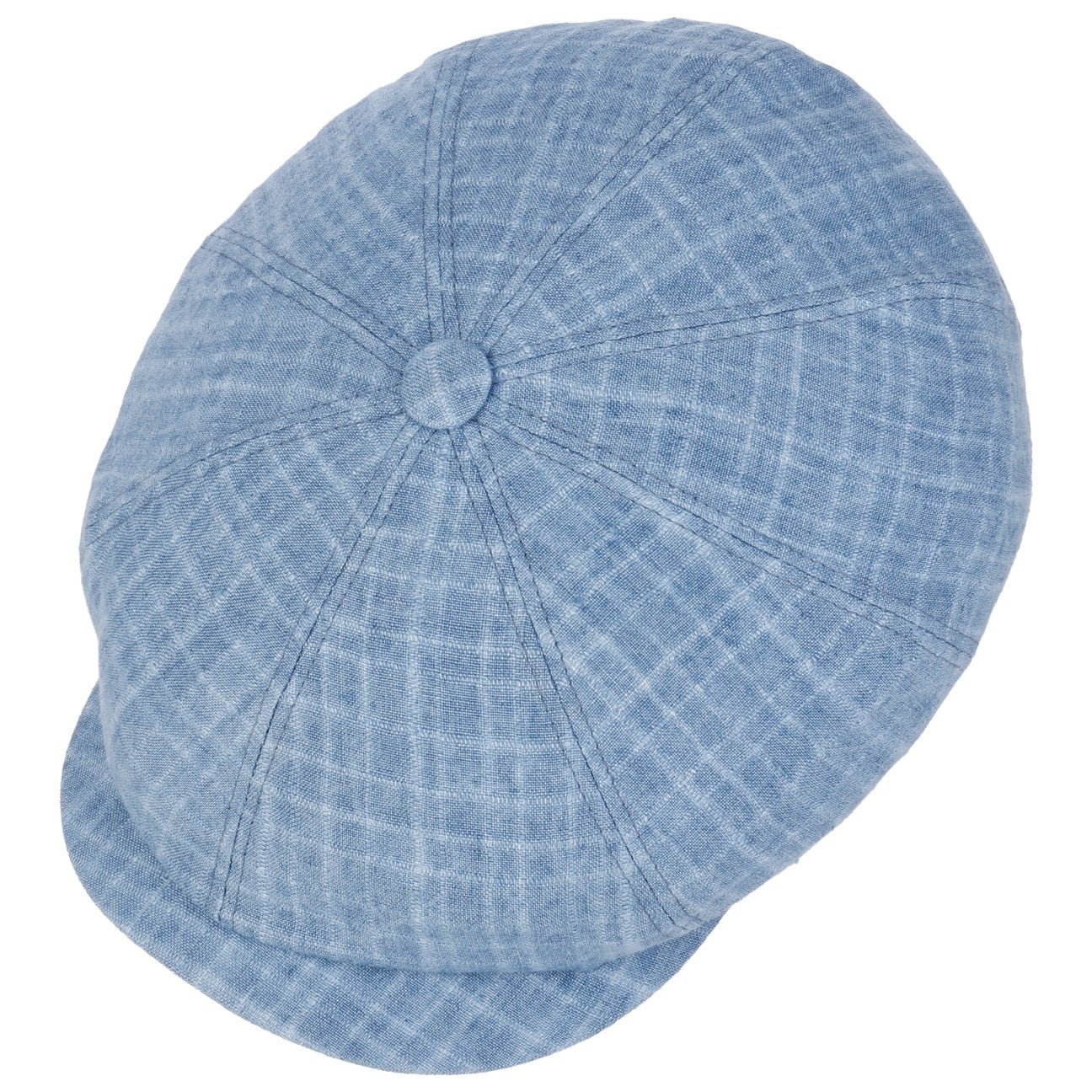 Hatteras Barista Linen Flat Cap - JJ Hat Center ®