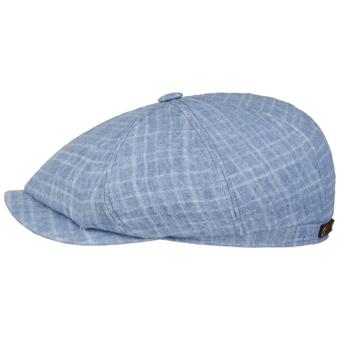 Hatteras Barista Linen Flat Cap - JJ Hat Center ®
