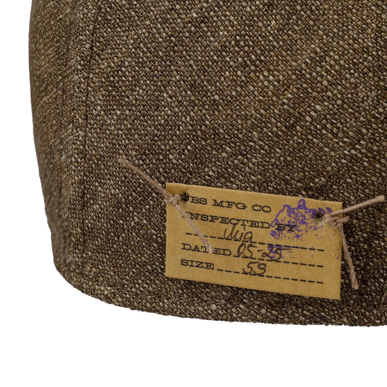Kent Iverton Linen Flat Cap - JJ Hat Center ®