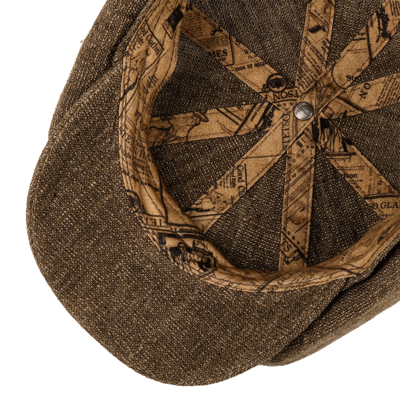 Hatteras Iverton Linen Flat Cap - JJ Hat Center ®