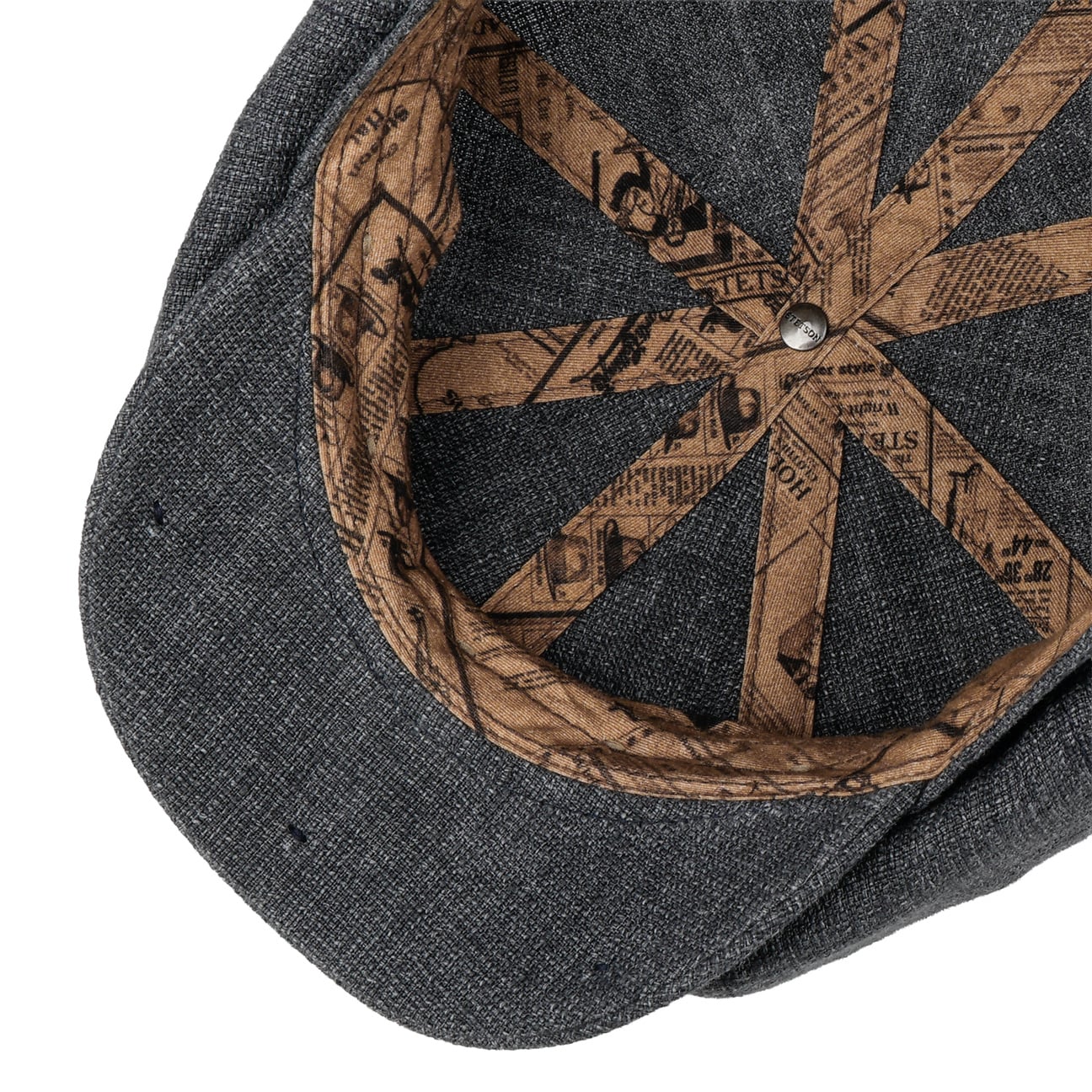 Hatteras Iverton Linen Flat Cap - JJ Hat Center ®