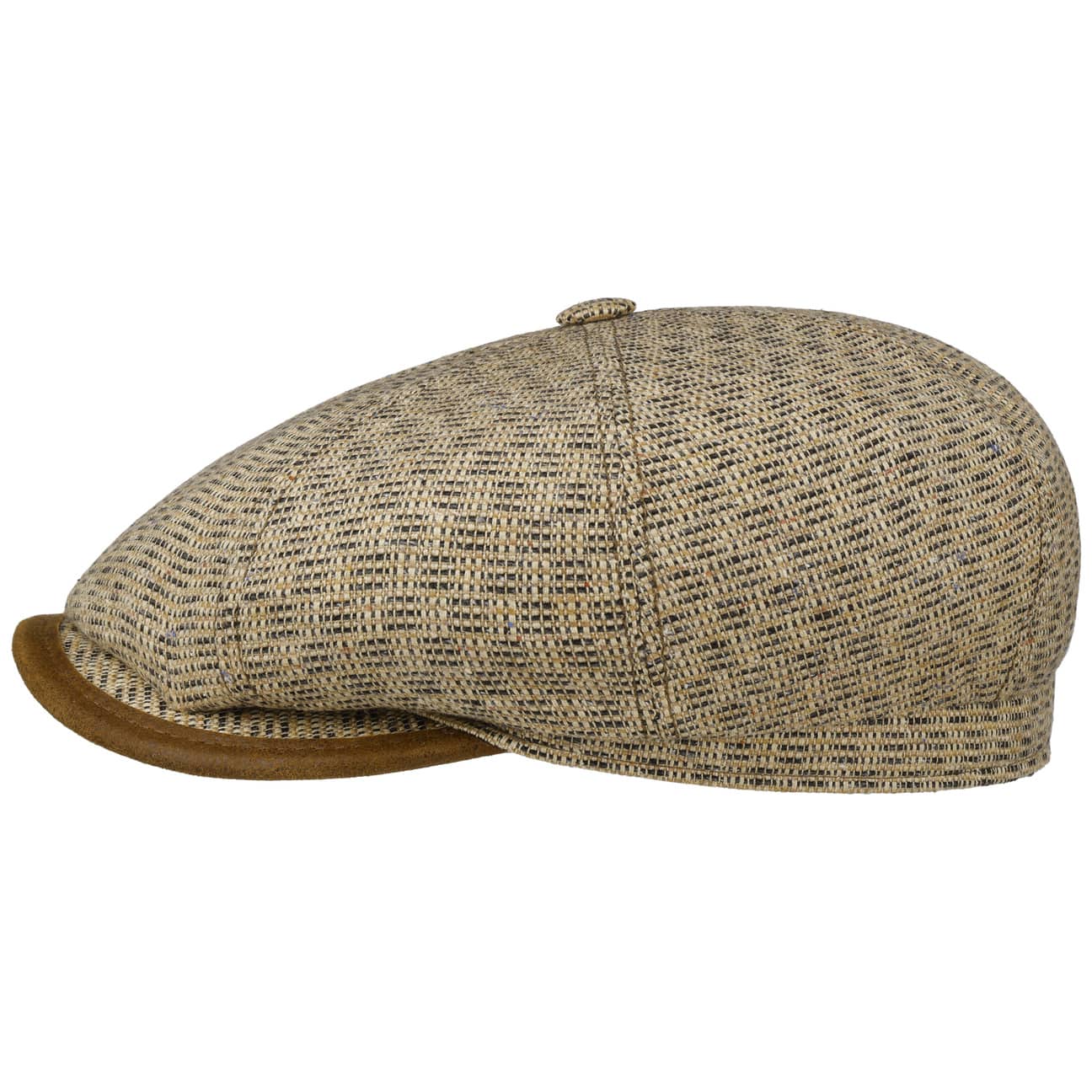 Hatteras Cotton Mix Structure Flat Cap - JJ Hat Center ®