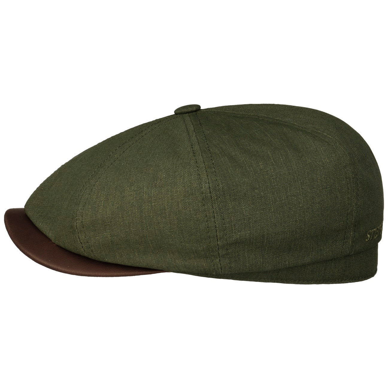 Hatteras Waxed Cotton Linen Flat Cap - JJ Hat Center ®