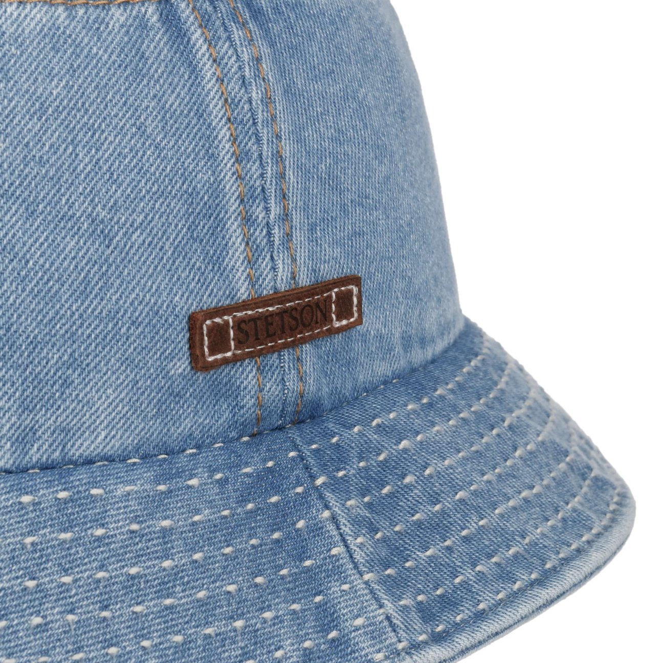 Denim Barista Bucket Hat