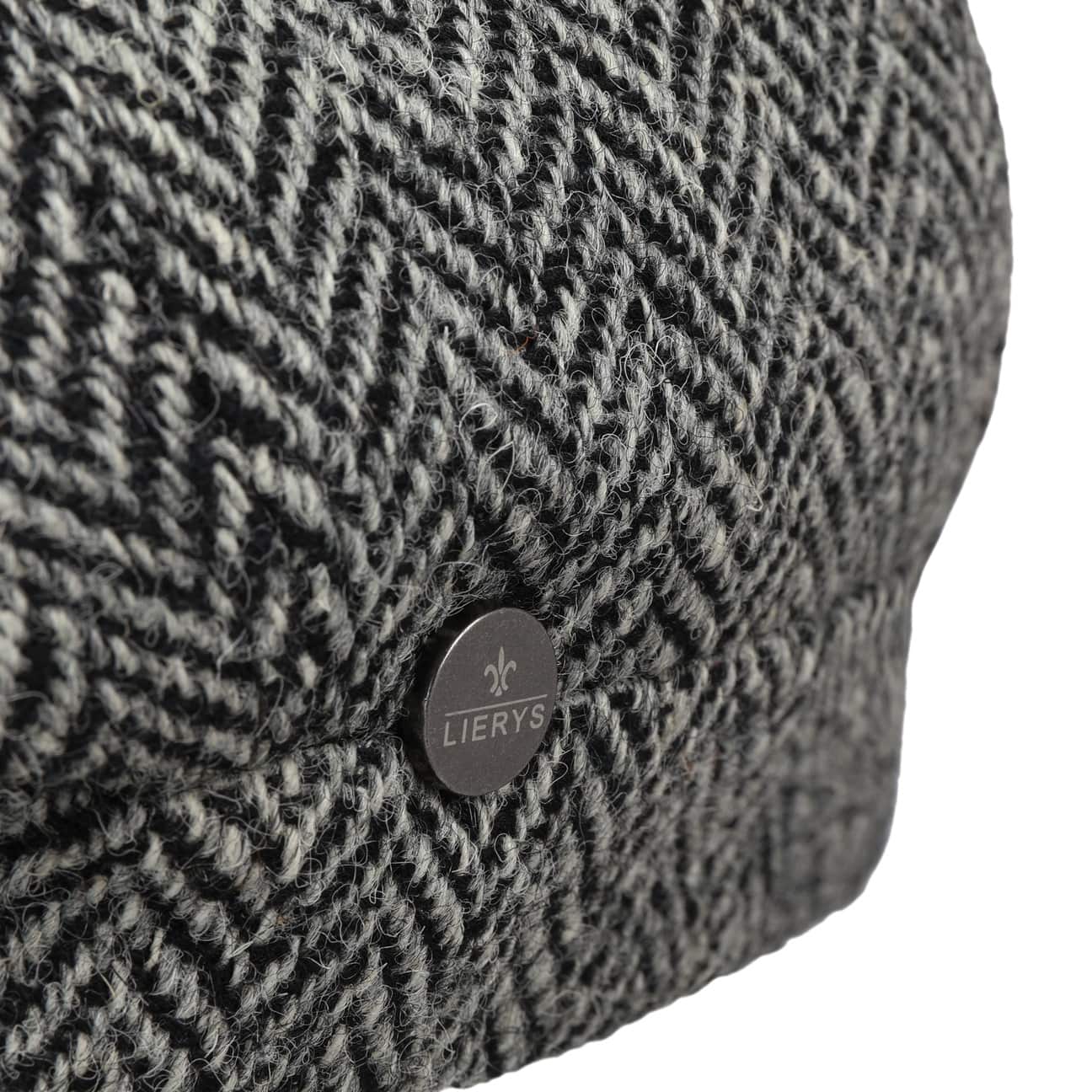 Harris Tweed Herringbone Flat Cap - JJ Hat Center ®