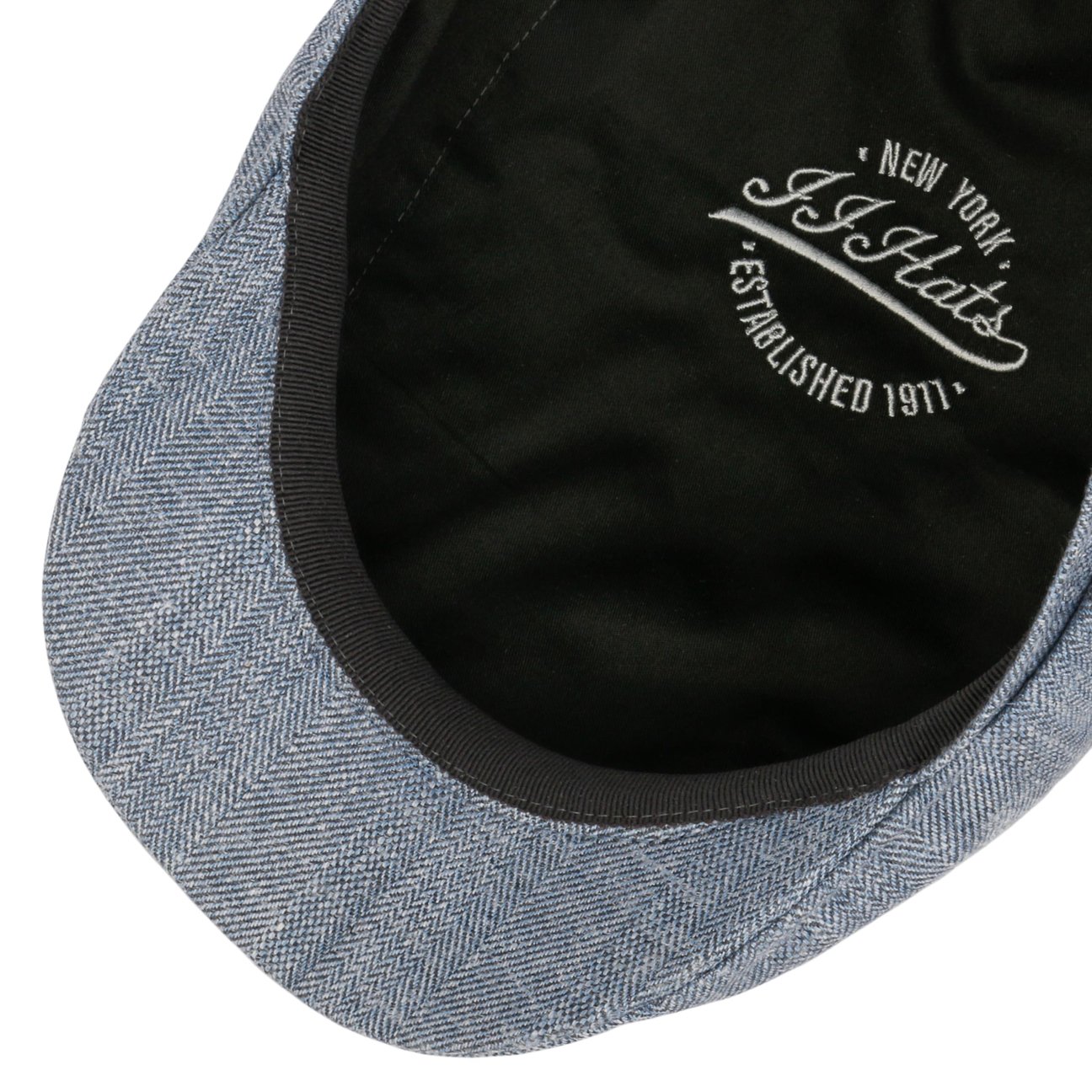 Vadena Herringbone Flat Cap - JJ Hat Center ®