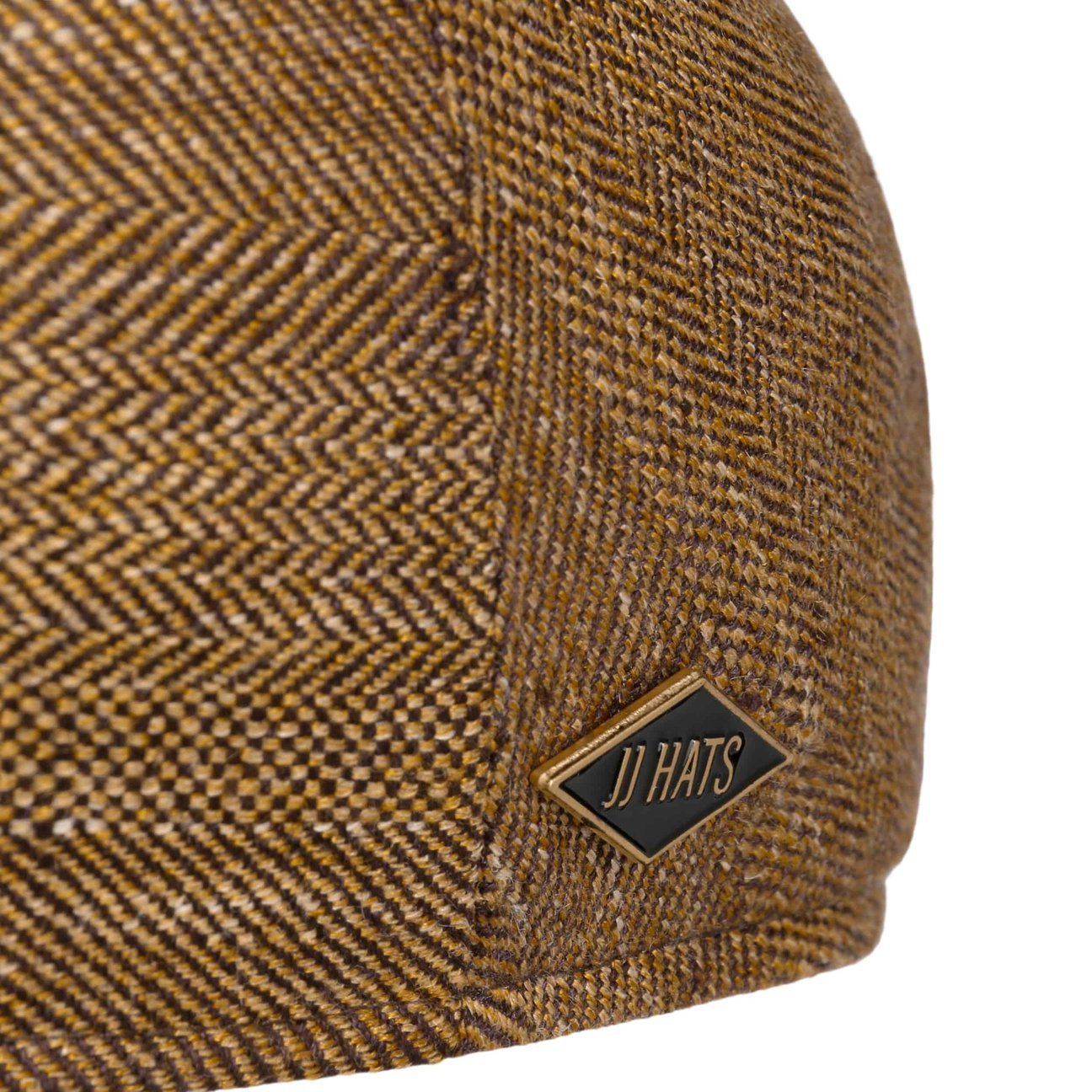 Vadena Herringbone Driver Flat Cap - JJ Hat Center ®