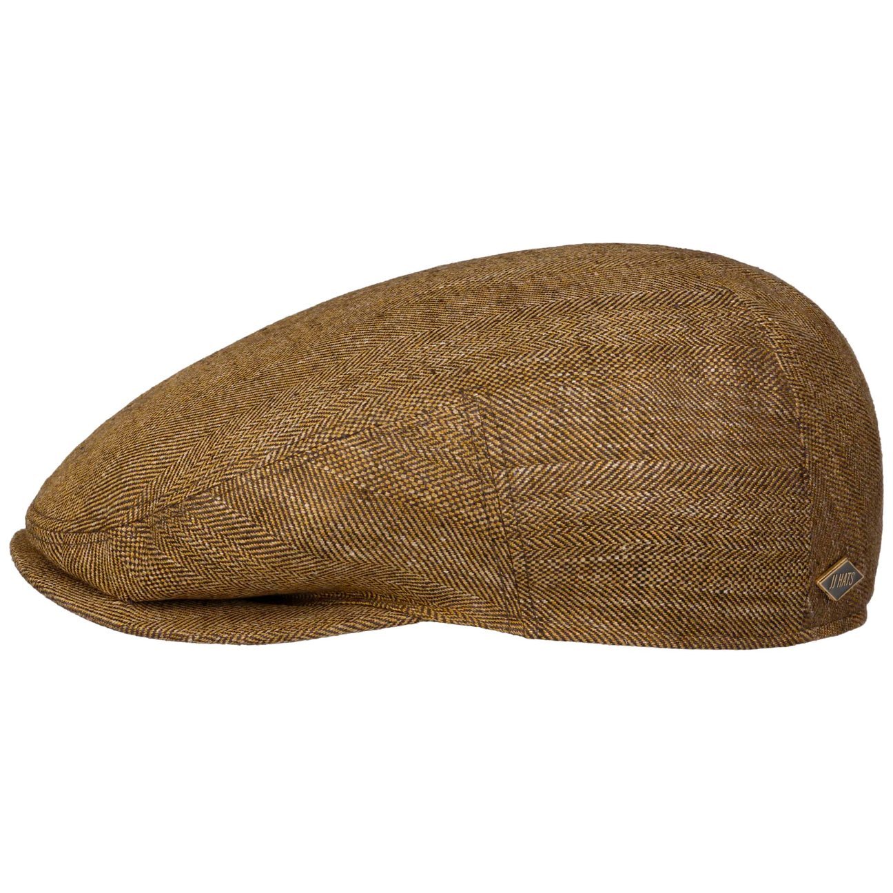 Vadena Herringbone Driver Flat Cap - JJ Hat Center ®