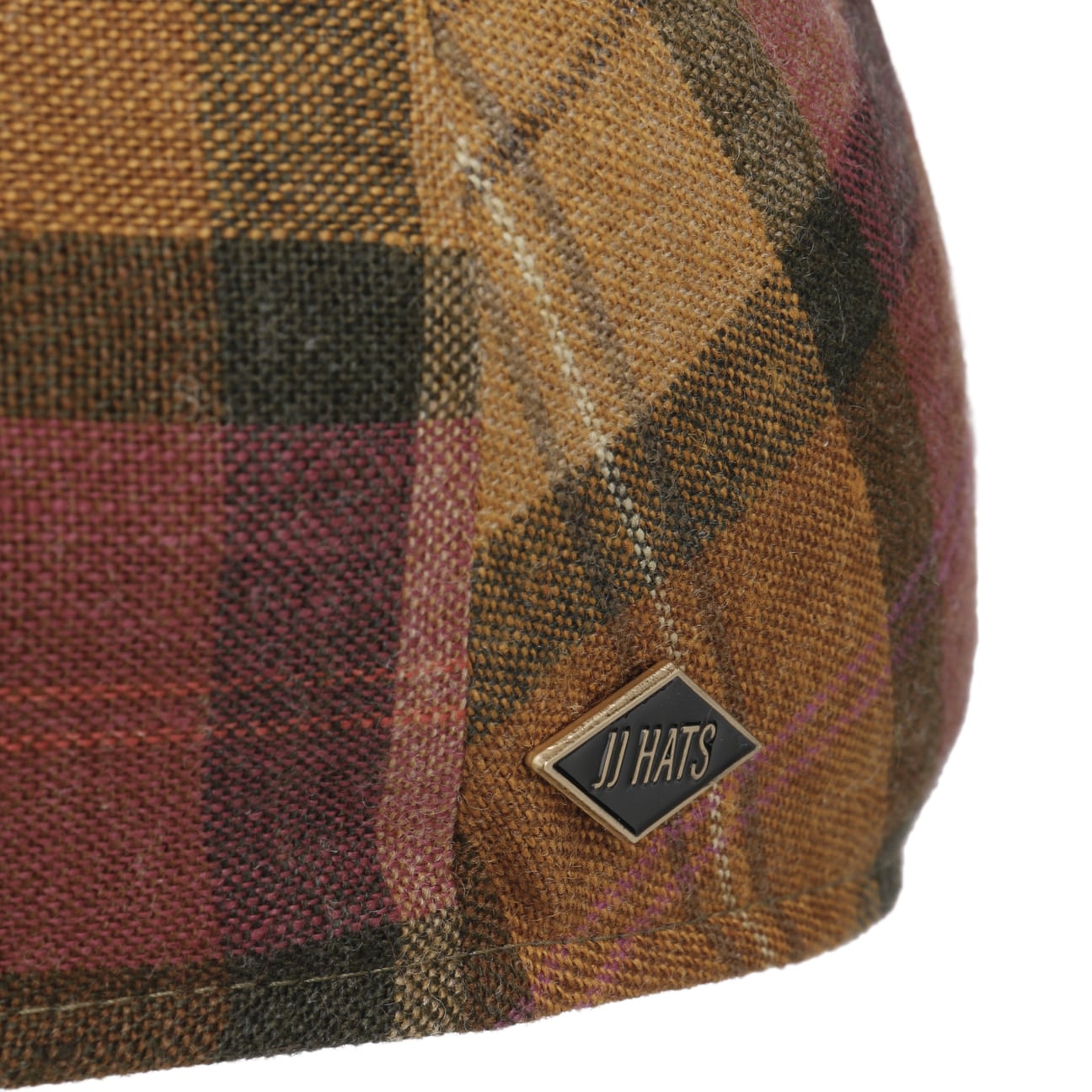 Denriva Check Driver Flat Cap - JJ Hat Center ®