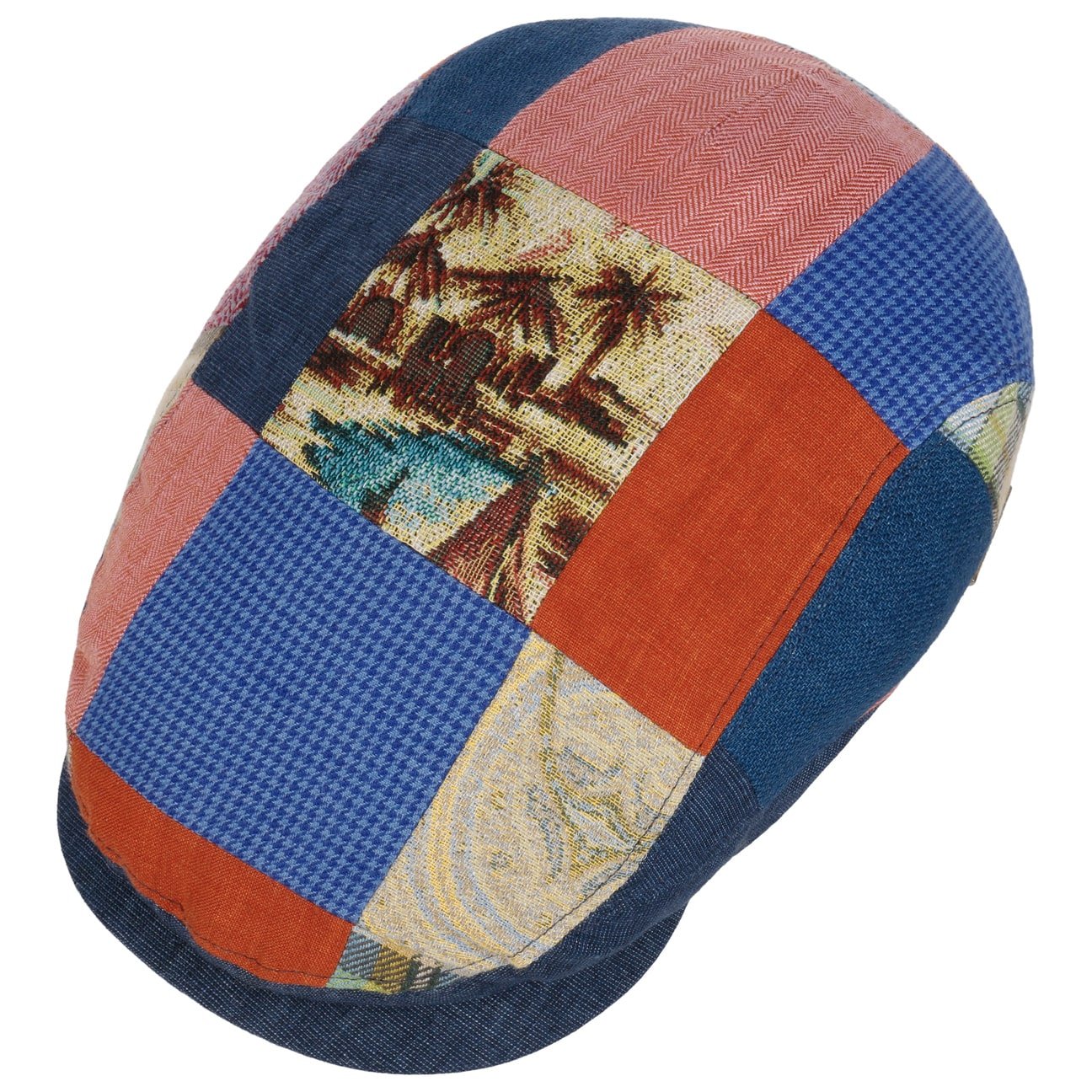 Summer Patchwork Driver Flat Cap - JJ Hat Center ®
