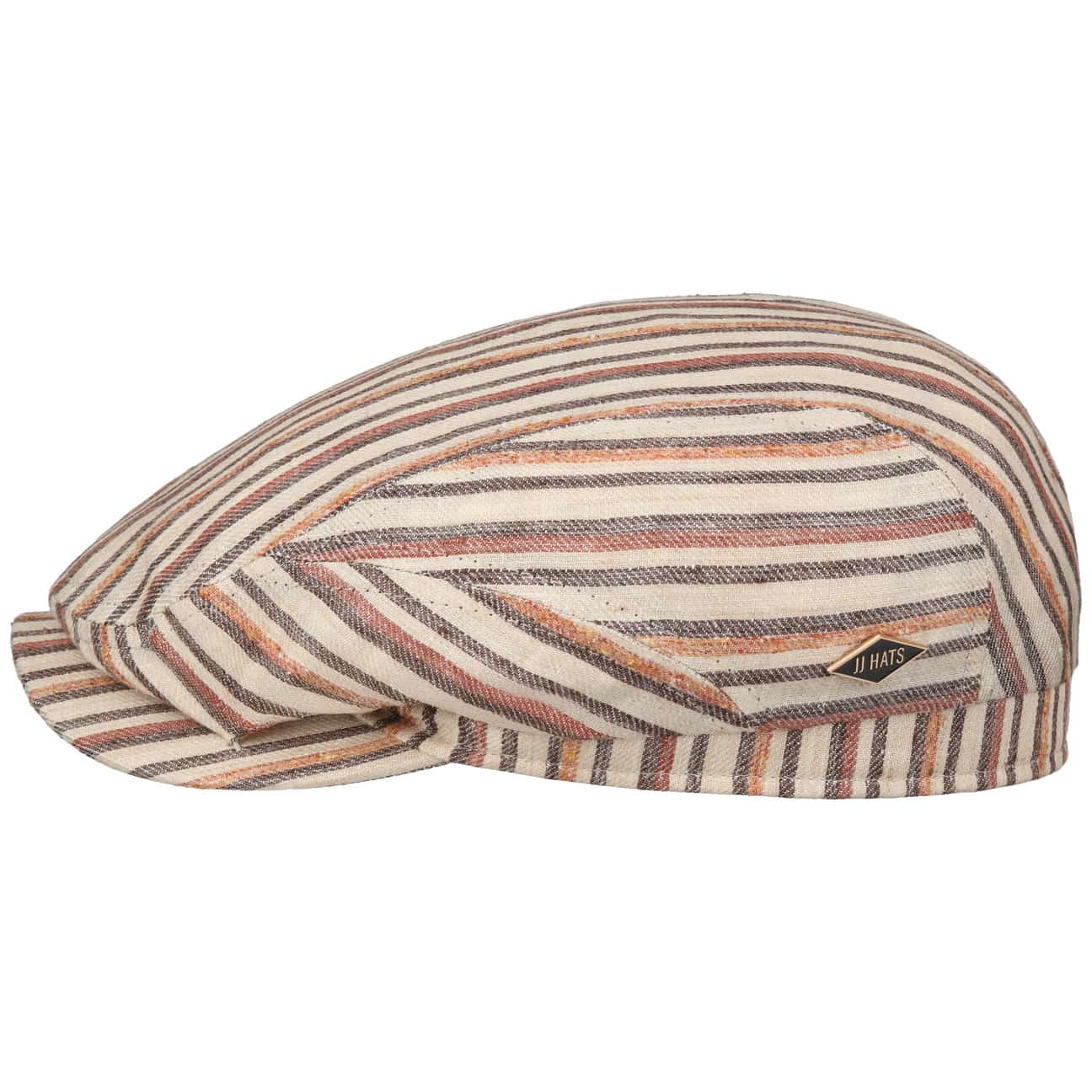 Tenscott Driver Linen Flat Cap - JJ Hat Center ®