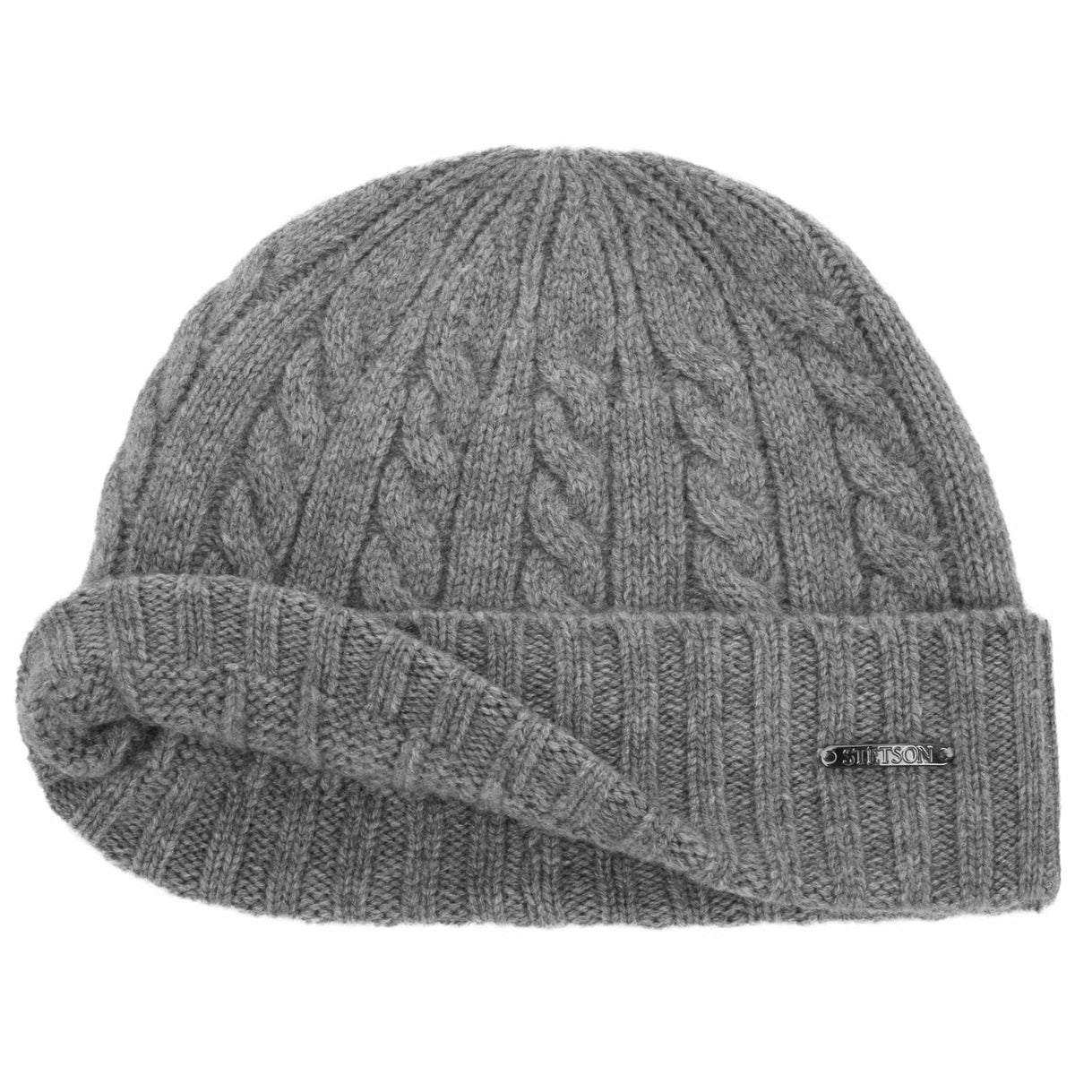 Tervik Cable Cashmere Beanie Hat - JJ Hat Center ®