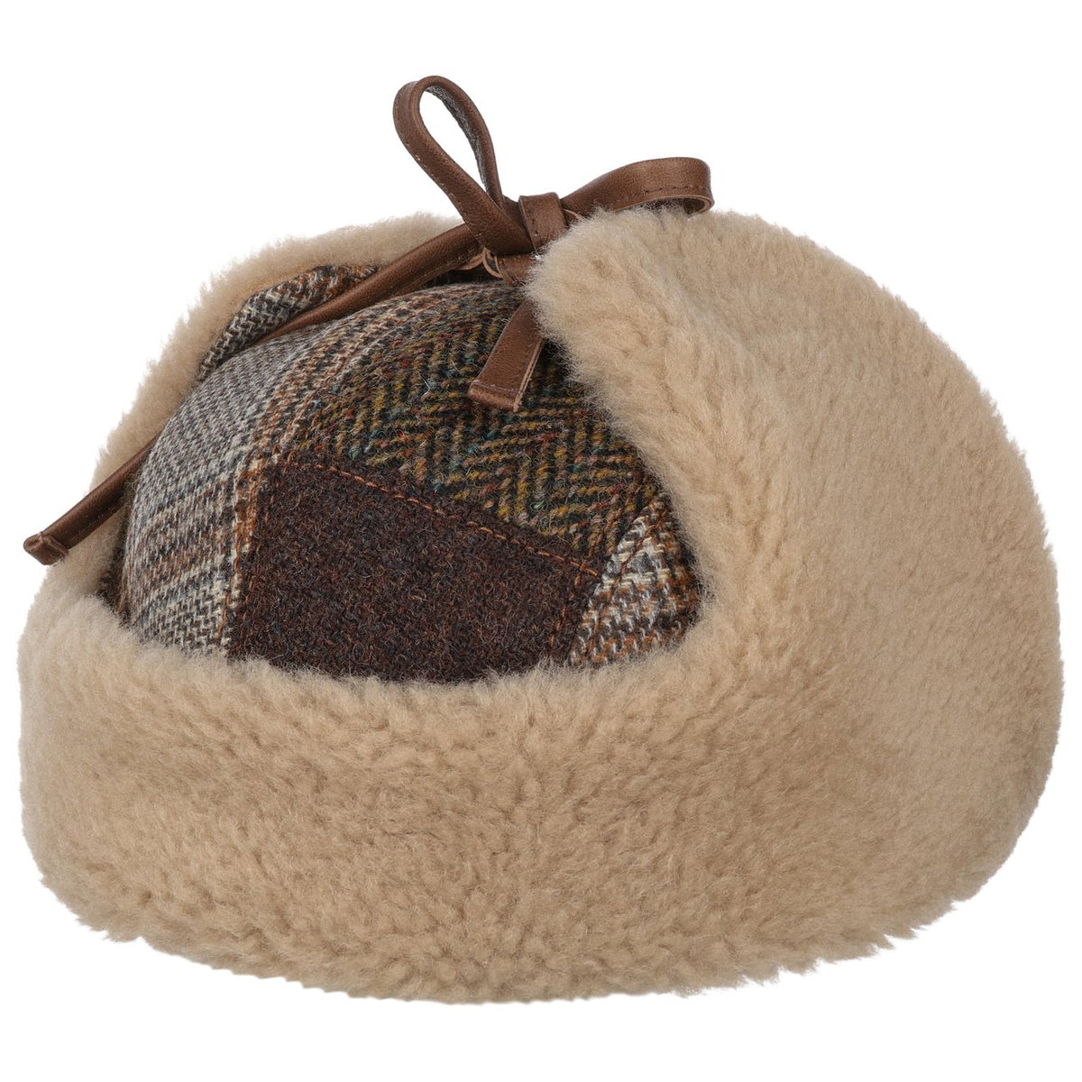 Patchwork Bomber Trapper Hat - JJ Hat Center ®