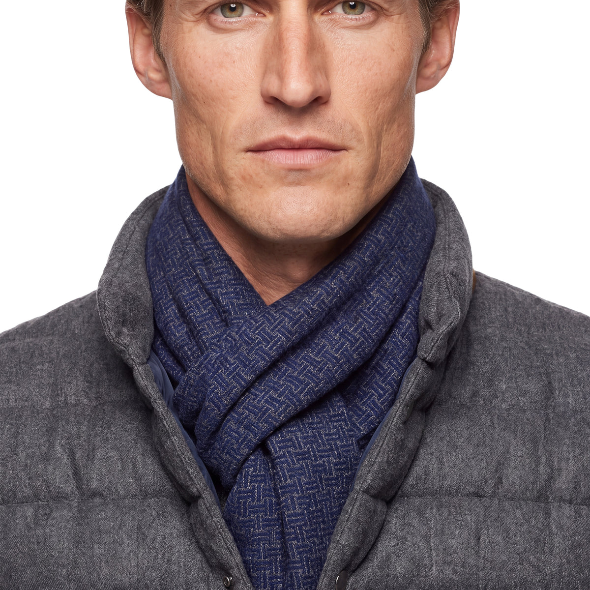 Basket Weave Wool Scarf - JJ Hat Center ®