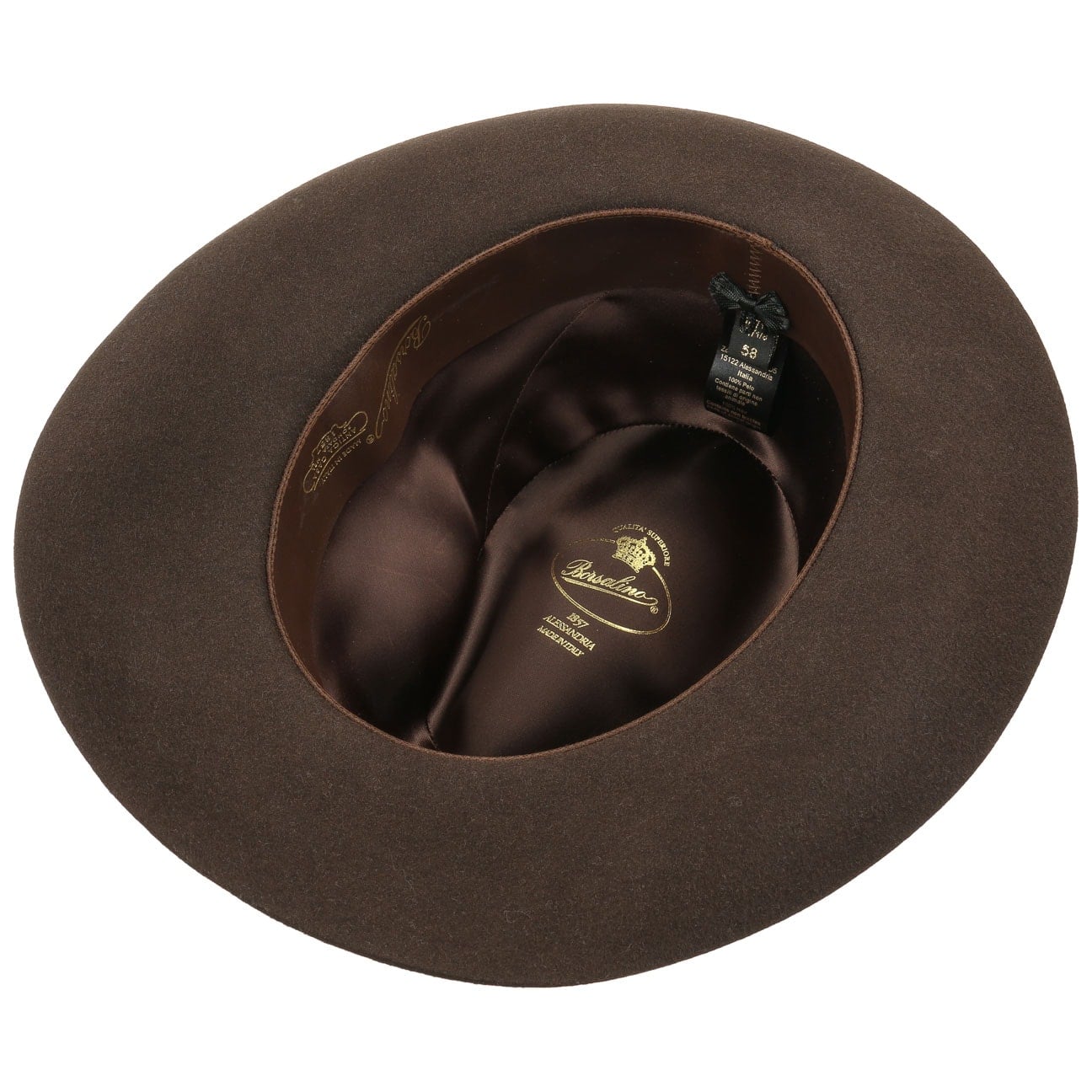 Alessandria Superior Verdi by Borsalino - JJ Hat Center ®